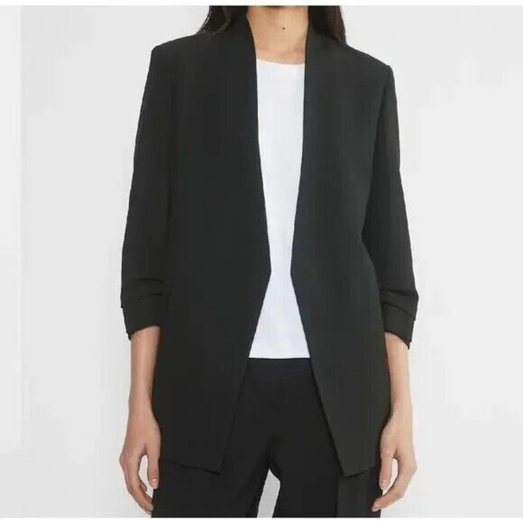 Aritzia Jackets & Blazers - Aritzia Babaton Black Open Front Blazer 00
